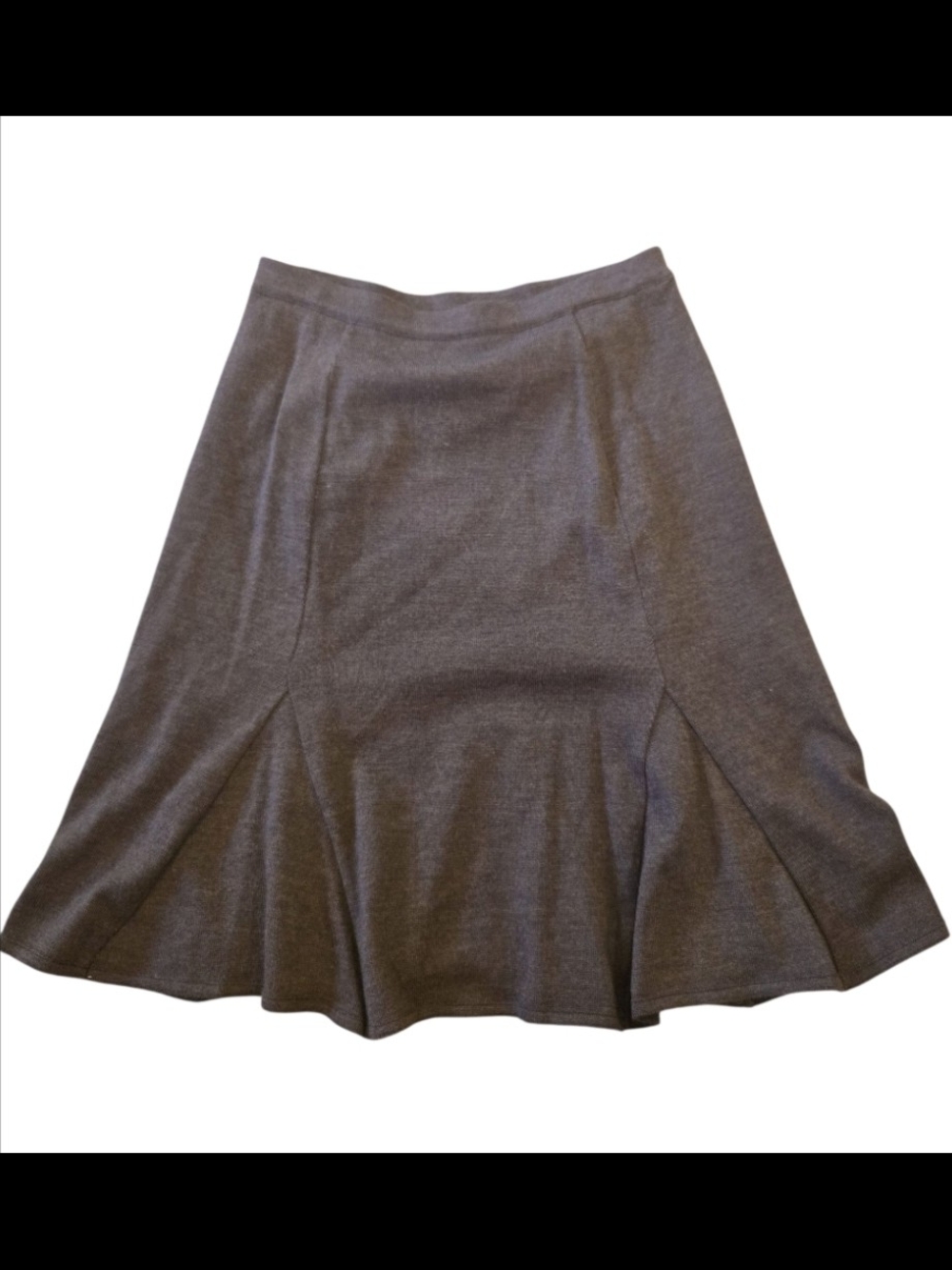 Missoni Missoni M wool skirt in brown, size 42 (small/medium US 6)